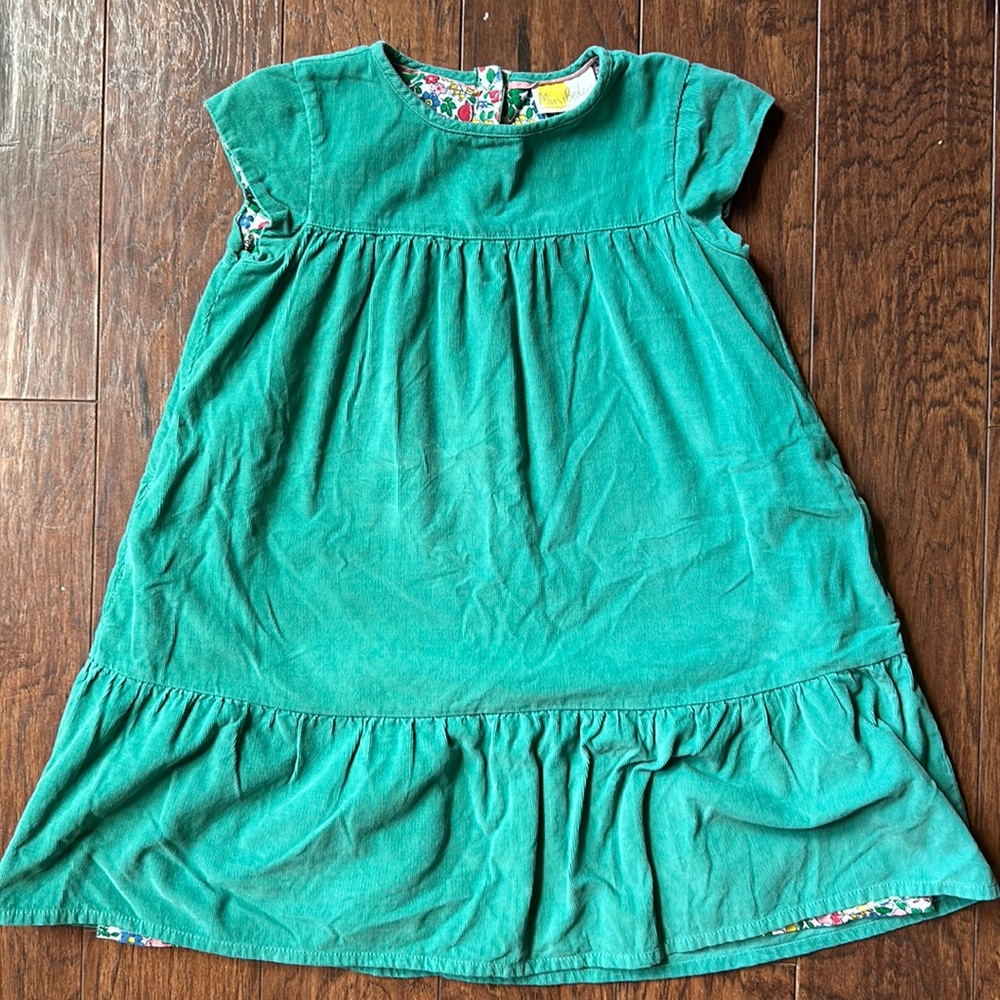 Boden Corduroy Lined Mini Dress